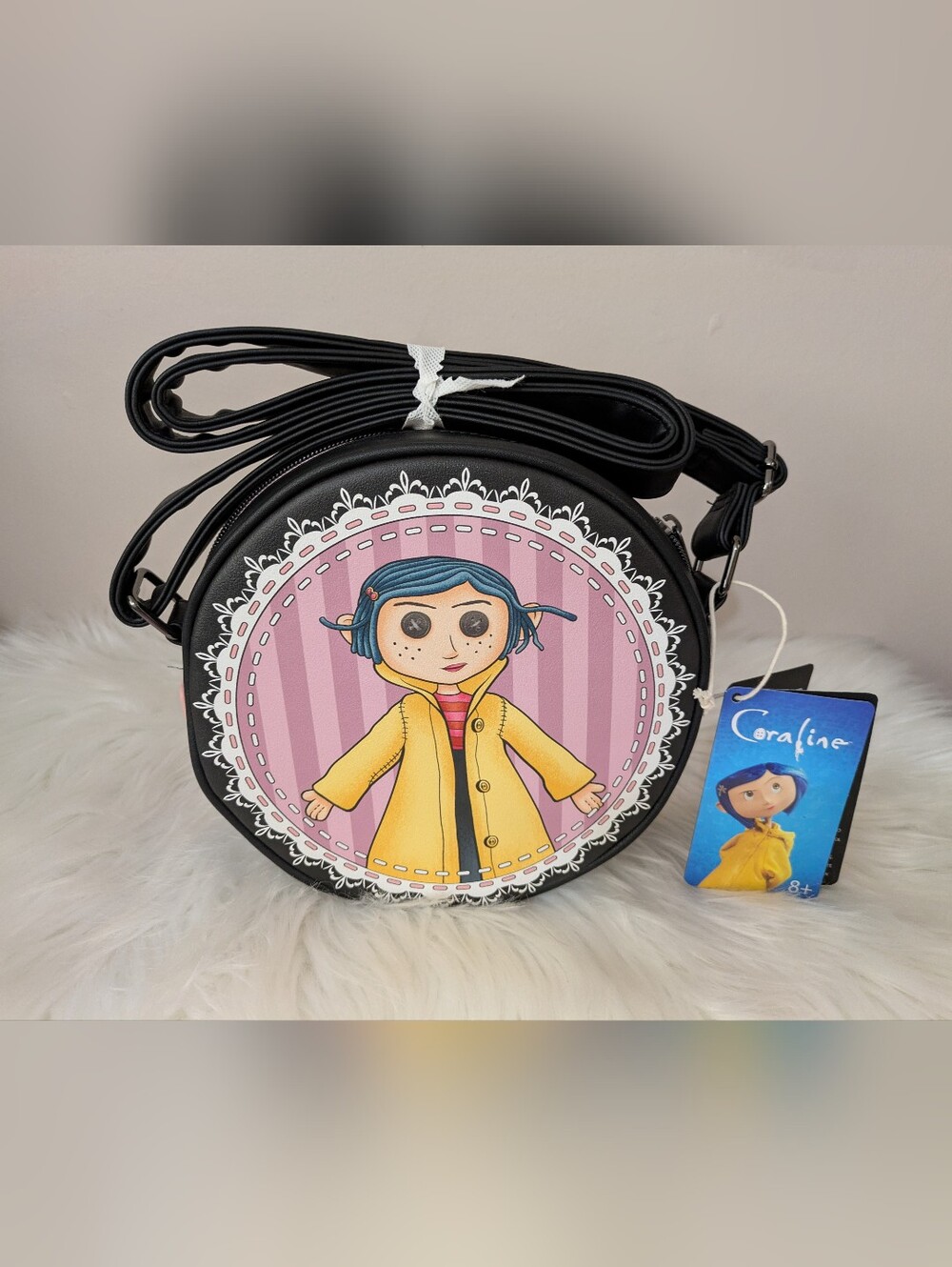 Loungefly Coraline Other Mother Doll Double Sided Crossbody Bag Purse NEW!